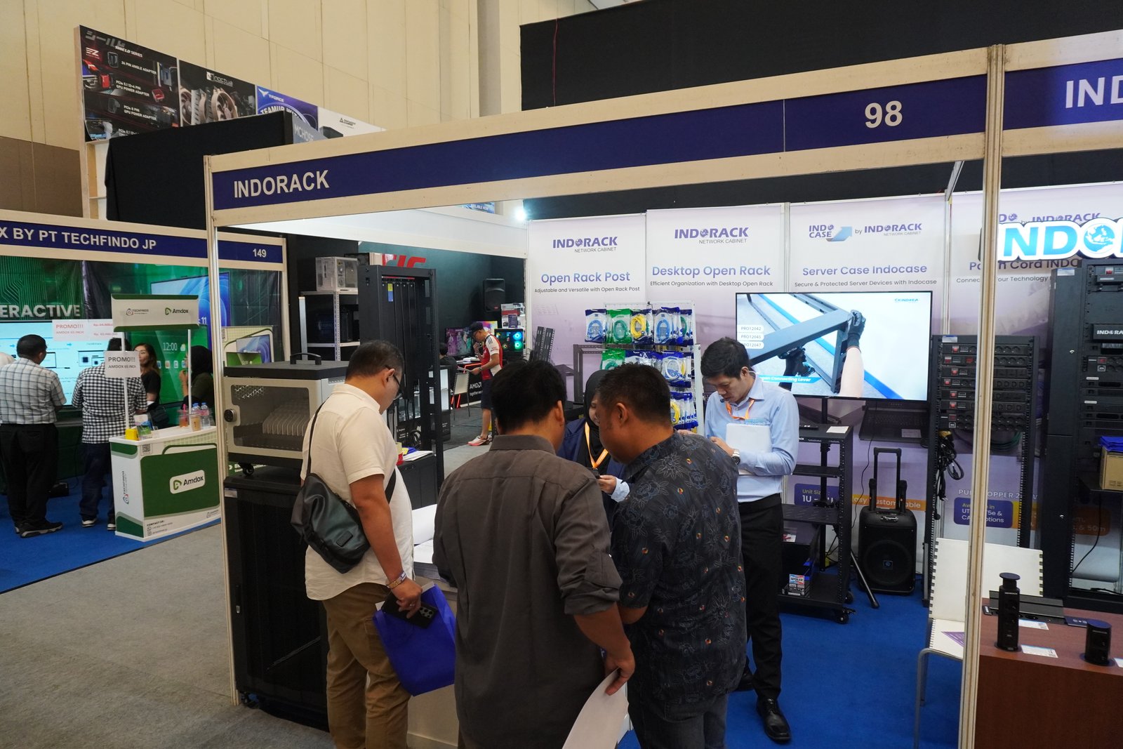 Indorack Berpartisipasi di Indocomtech 2024